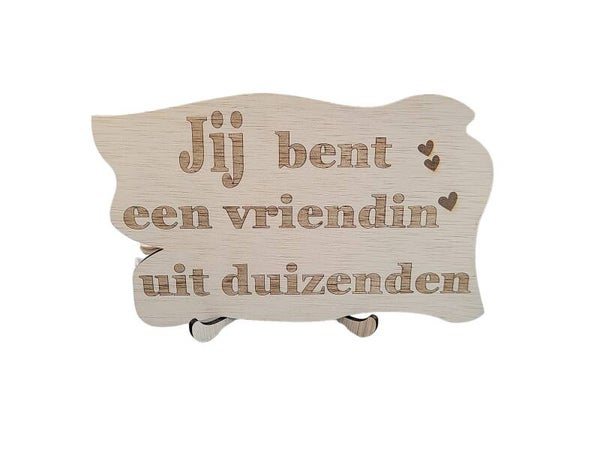 Wolk, jij bent een vriendin uit duizenden