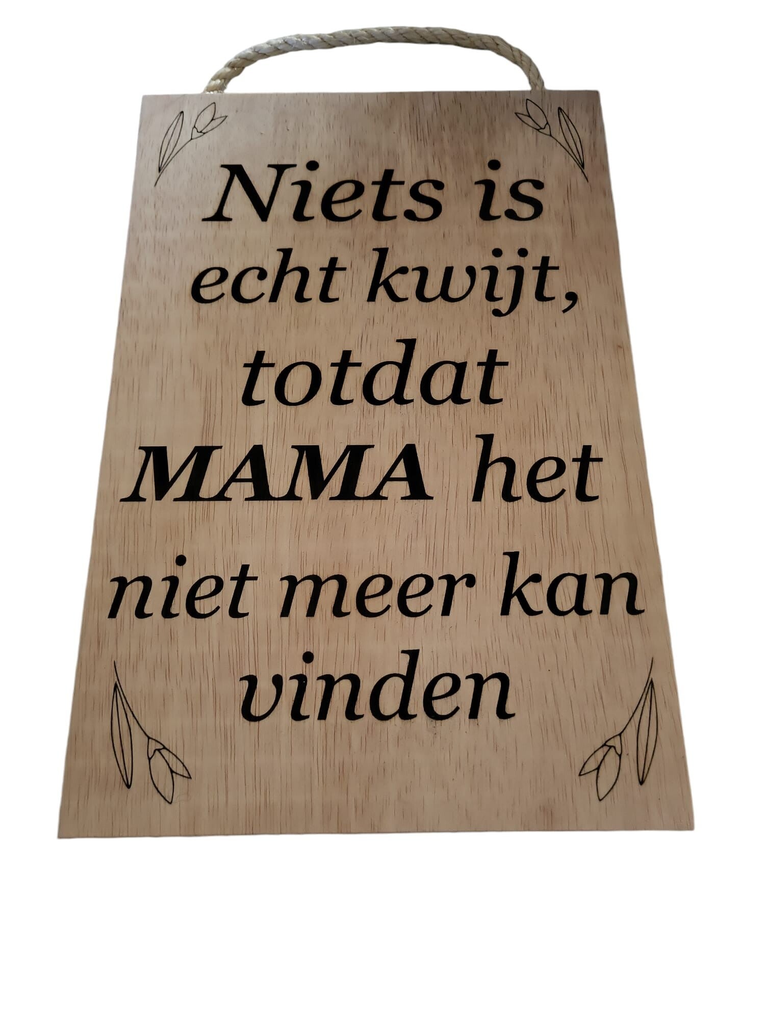 Mama kwijt