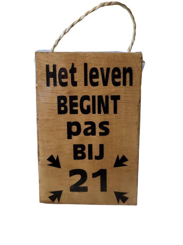 21 jaar