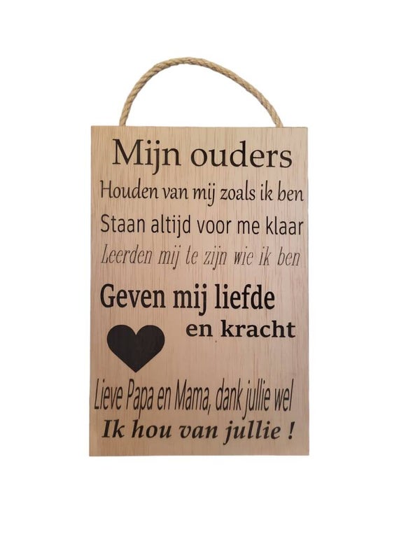 Mijn ouders
