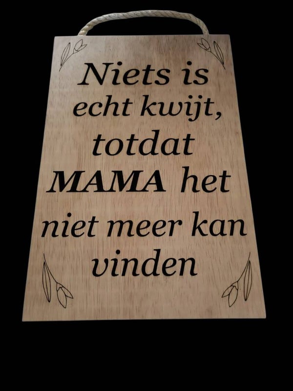 Mama kwijt