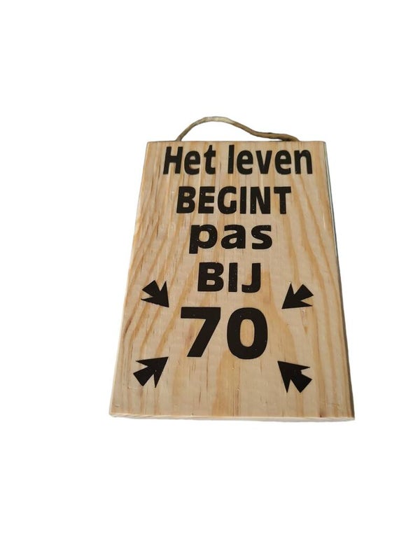 70 jaar
