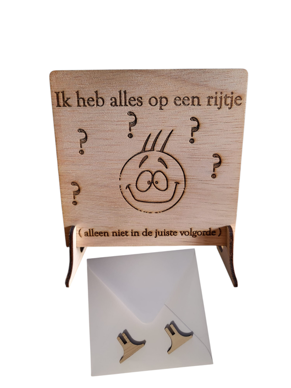 Alles op een rijtje
