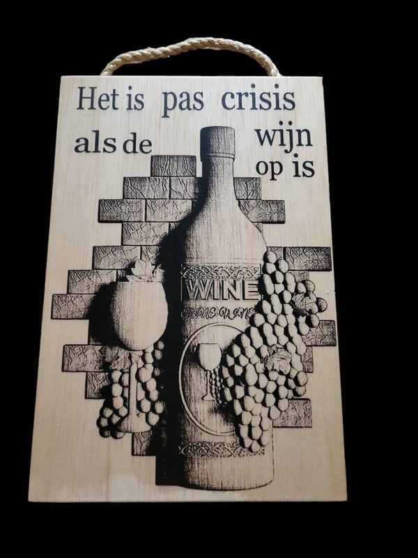 3D Crisis wijn