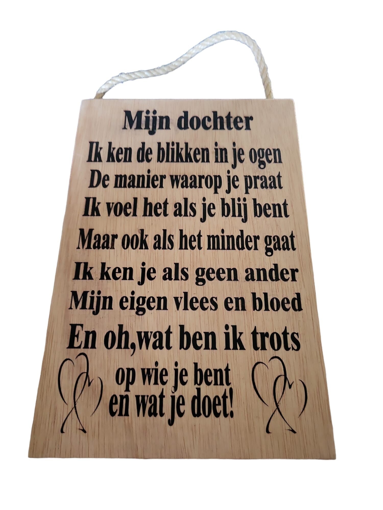 Mijn dochter blikken
