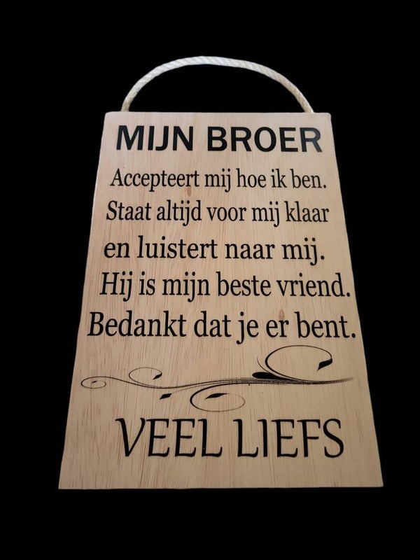 Mijn broer
