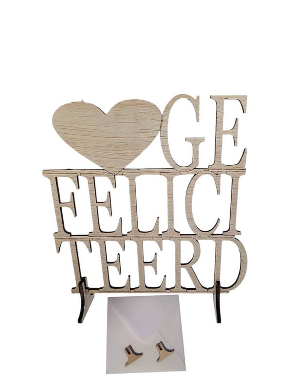 Gefeliciteerd (hart)