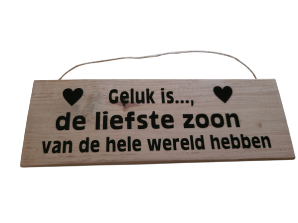 Liefste zoon