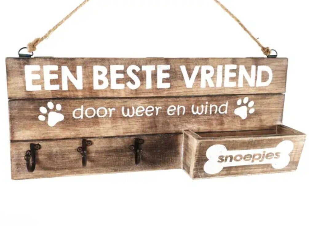 Kapstok voor hond, een beste vriend