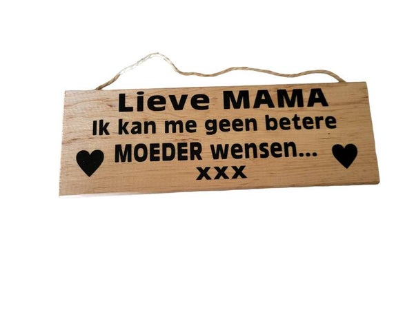 Lieve mama