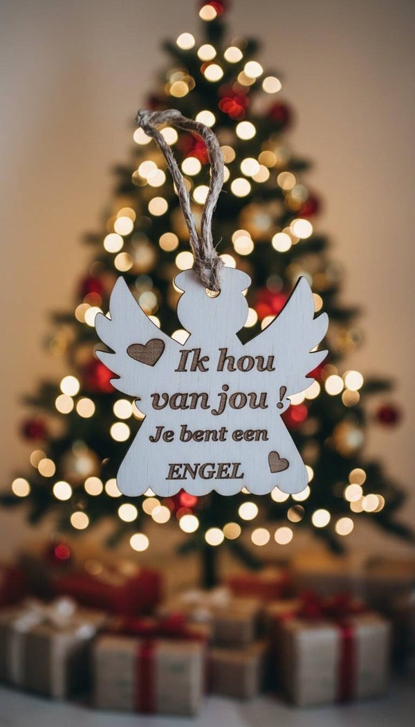 Ik hou van jou, je bent een engel