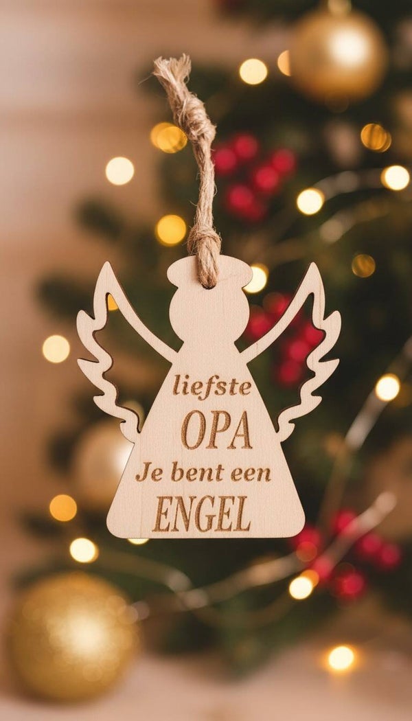 Liefste opa, je bent een engel