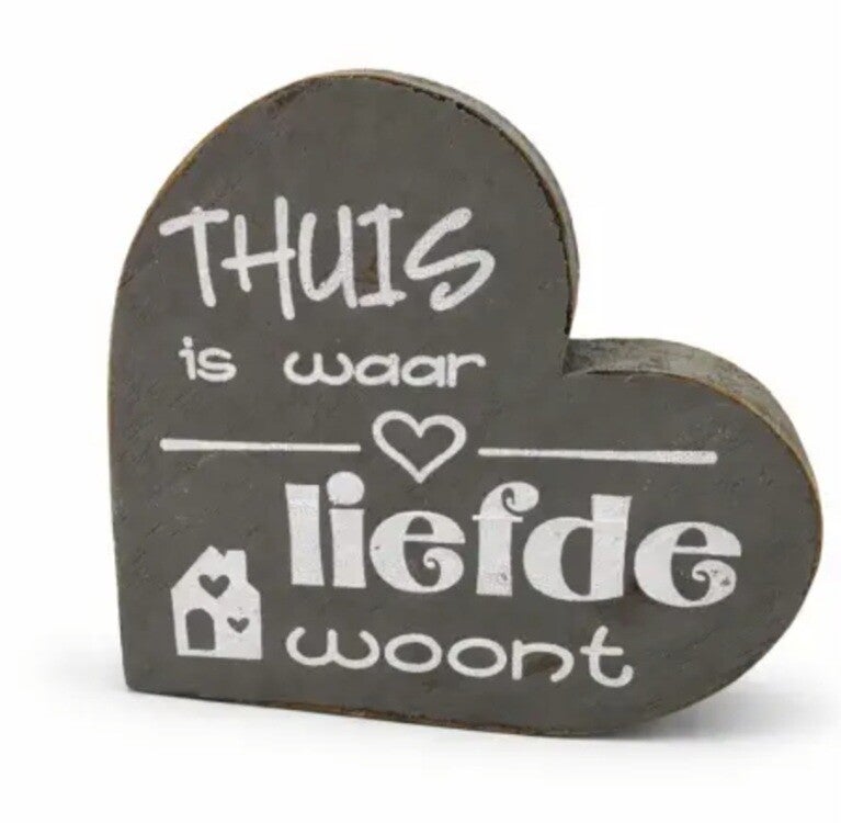 Thuis is waar liefde woont