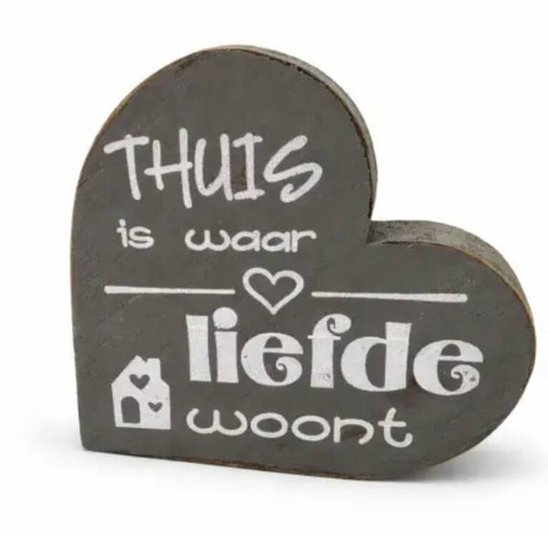 Thuis is waar liefde woont