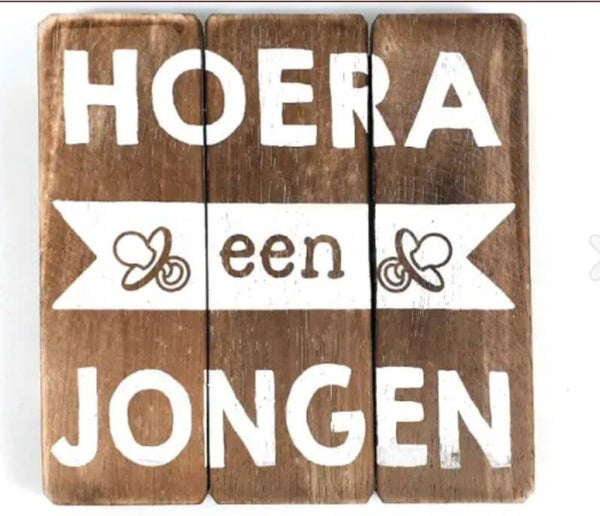 Hoera een jongen