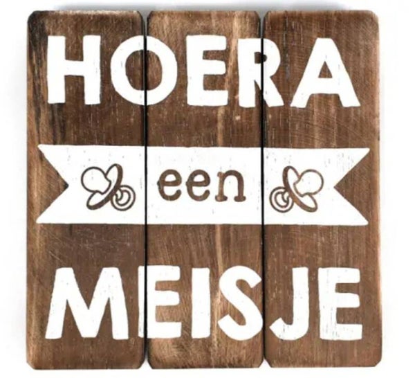 Hoera een meisje