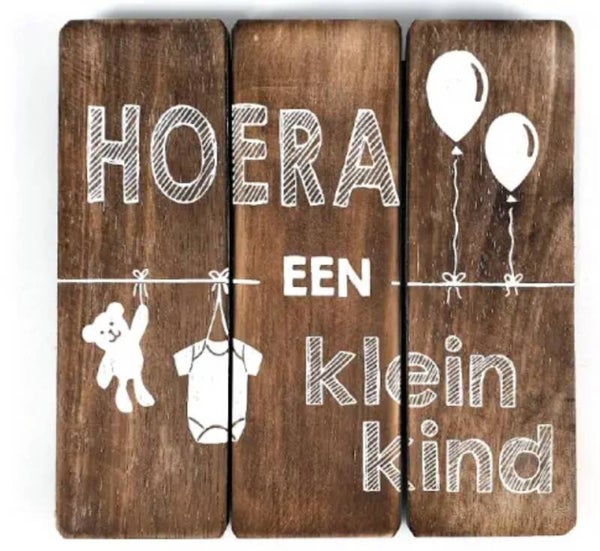 Hoera een kleinkind