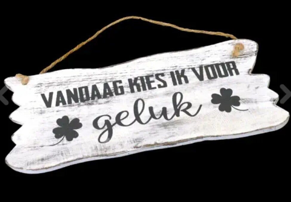 Vandaag kies ik voor geluk
