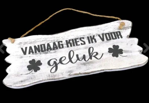 Vandaag kies ik voor geluk
