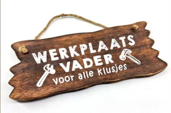 Werkplaats vader
