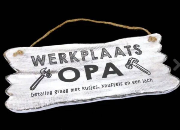 Werkplaats opa