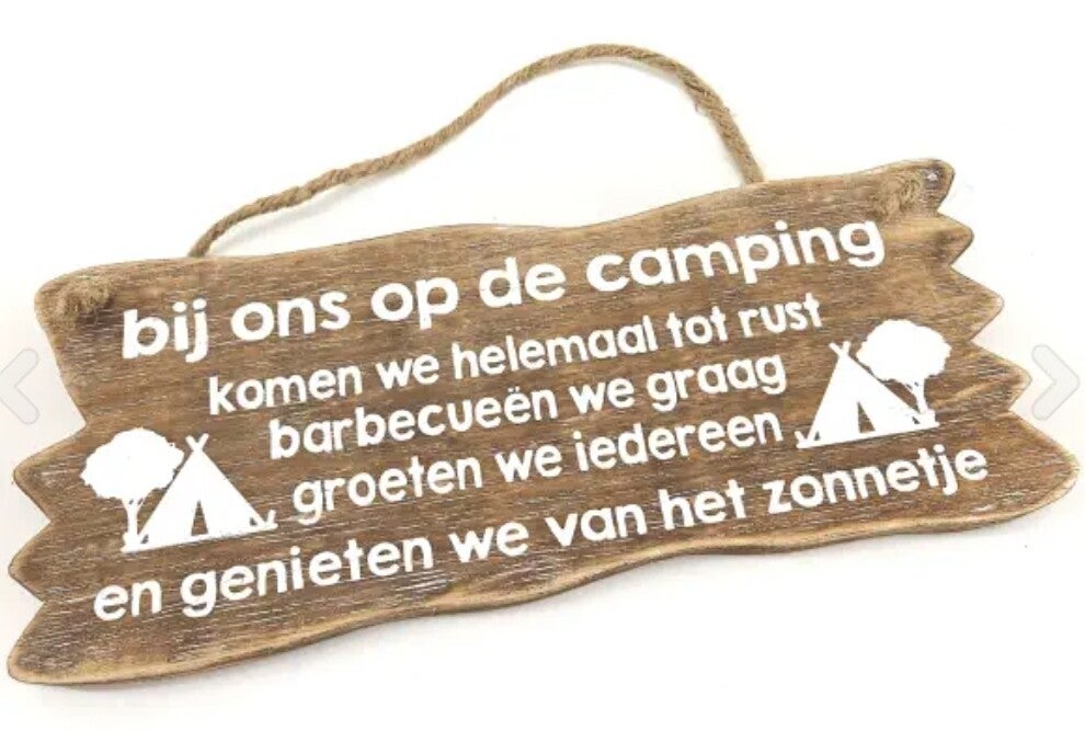 Bij ons op de camping