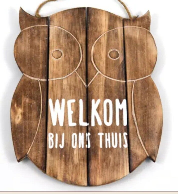 Hangend uil, welkom