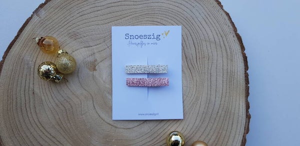 Noëlle - Set van 2 (Zilver, Roze)
