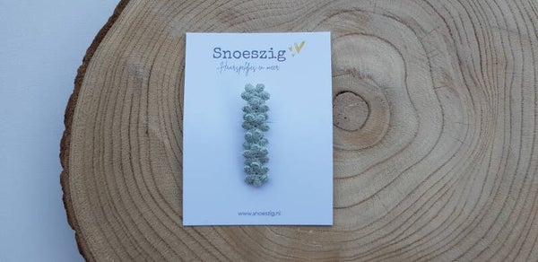 Speldje Blossom - Blauw/groen