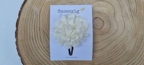 Haarspeldje Iris - Off-white