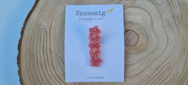 Haarspeldje Zara - Roze (fel)