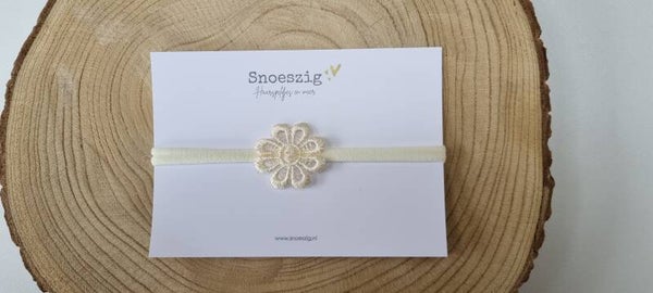 Haarband bloemen - 1 bloem