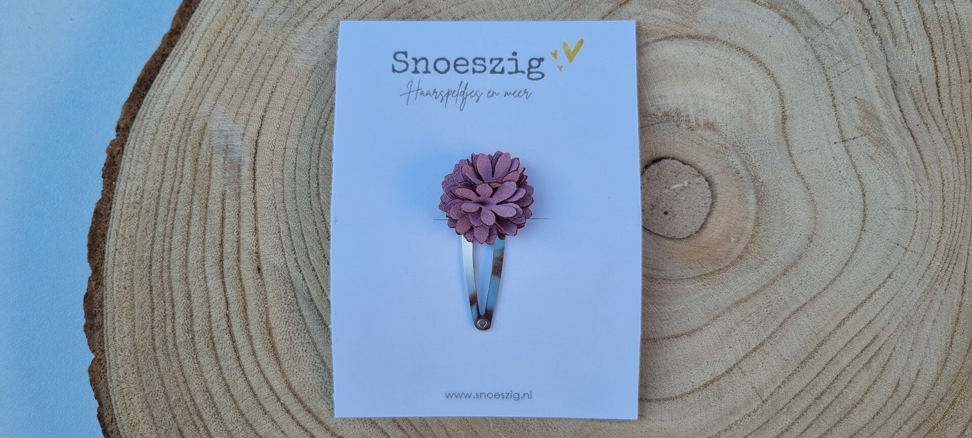 Haarspeldje Nine - Paars