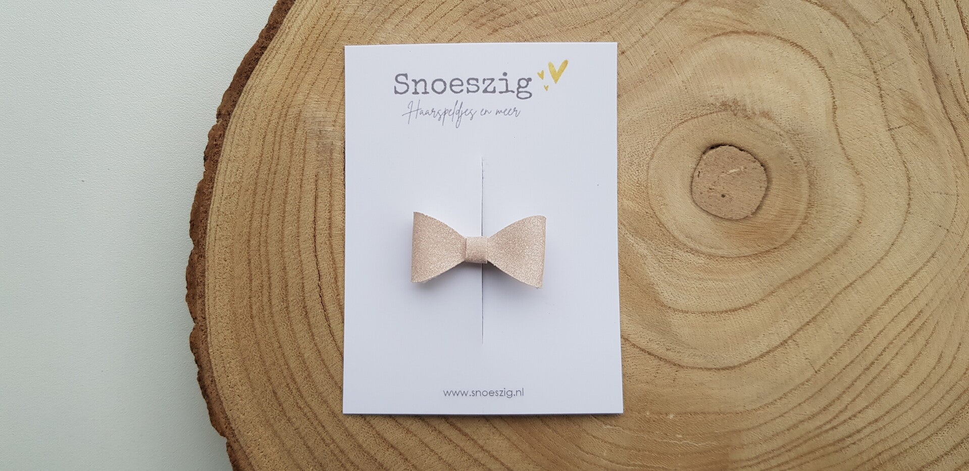 Bo - Licht roze mini glitter