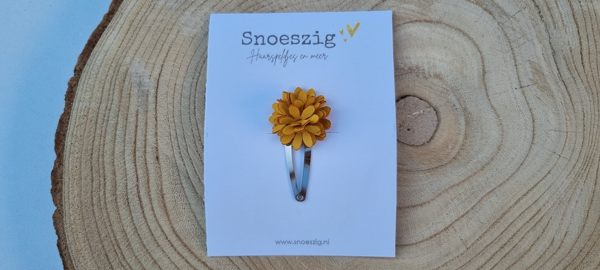 Haarspeldje Nine - Oranje