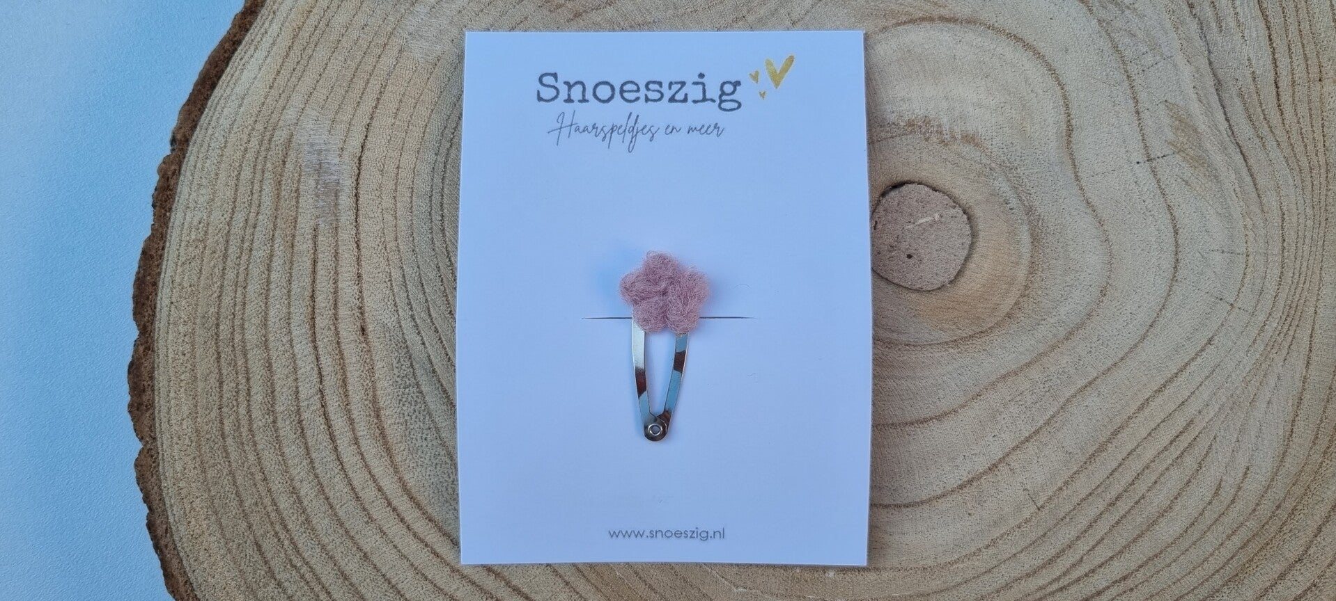 Haarspeldje Zara (klikklak) - Roze