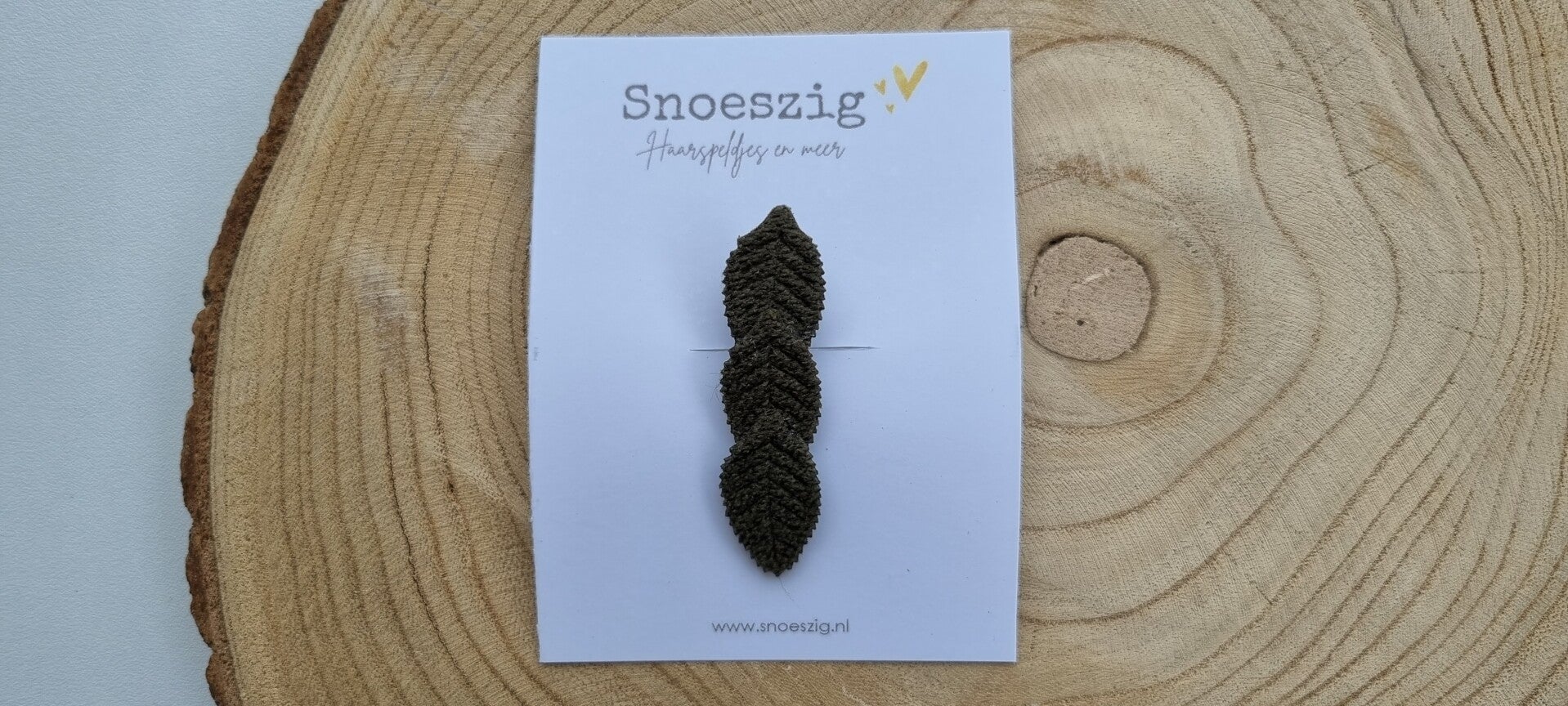 Haarspeldje Loof - Groen
