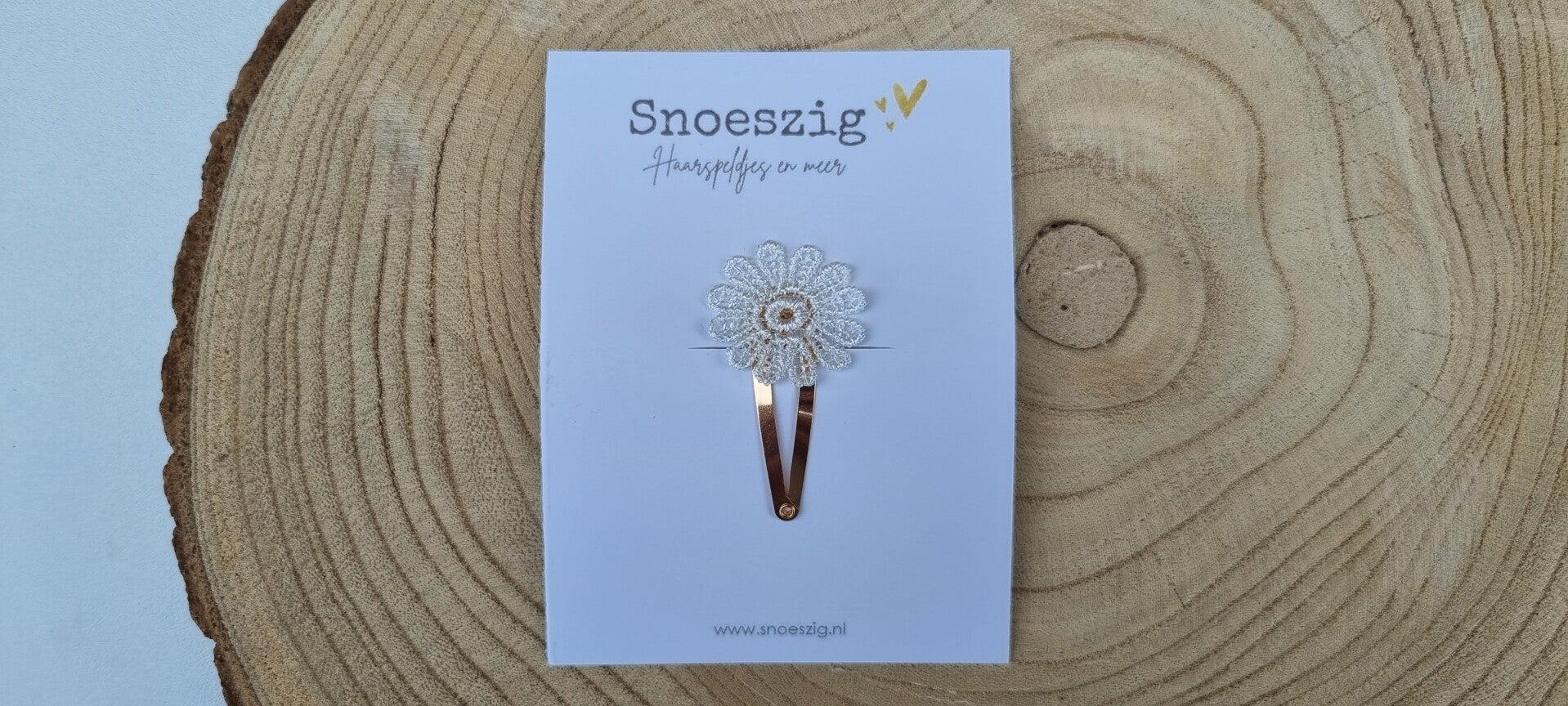 Speldje Madelief - Wit