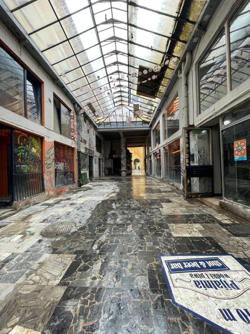 Korridor i gamla stan, Krakow