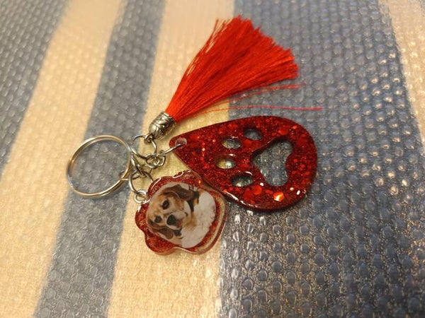 Sleutelhanger met 1 foto