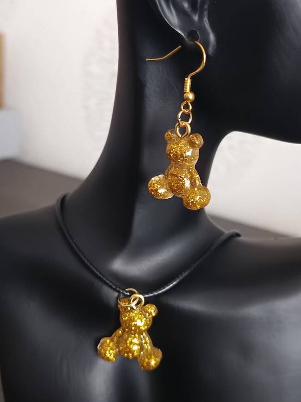 Oorbellen + hanger art.KK125