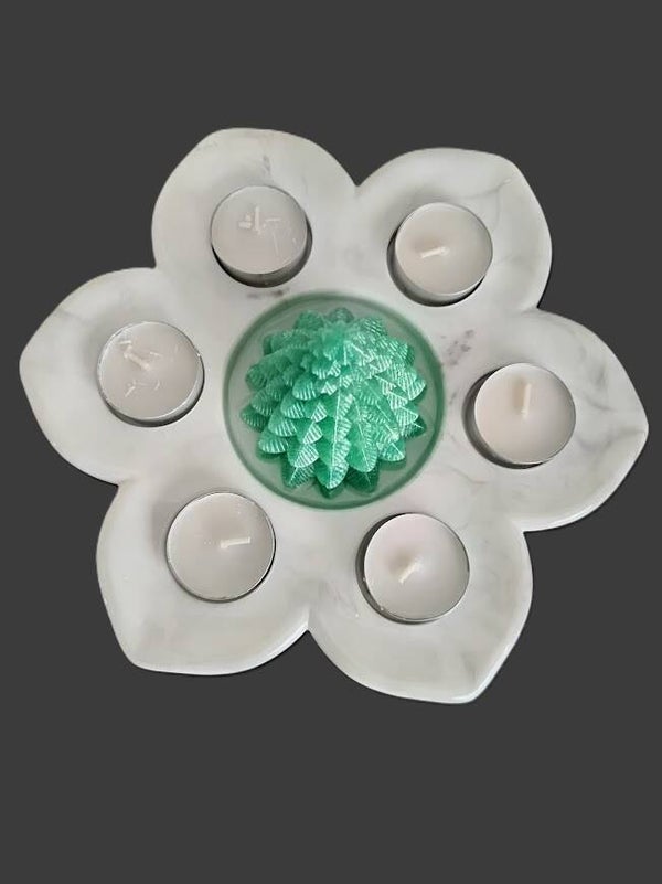 Tafeldecoratie wit