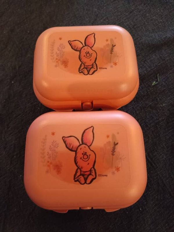 2 mini snackdoosjes knorretje