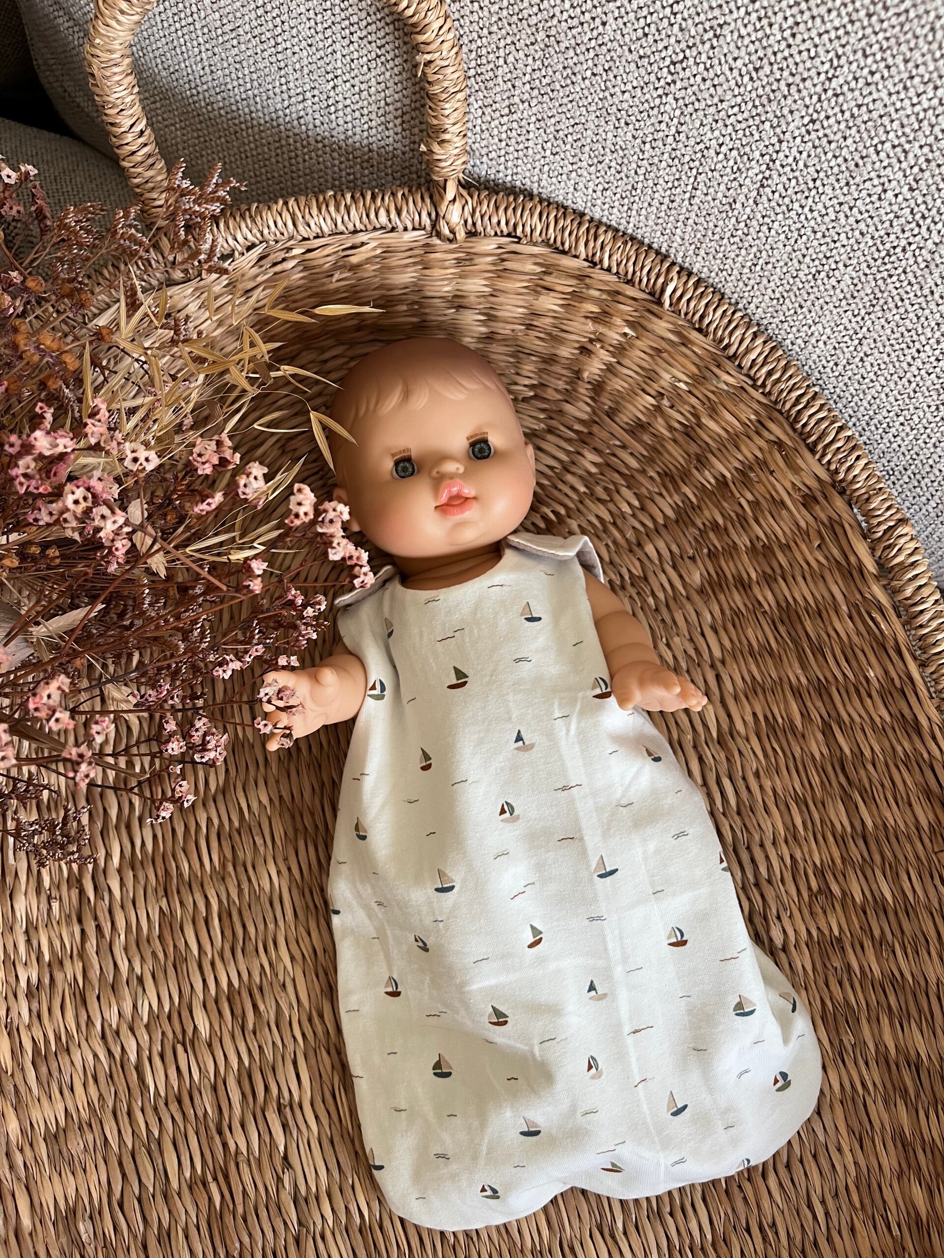Slaapzakje Tom voor Paola Reina/ Minikane pop 34 cm
