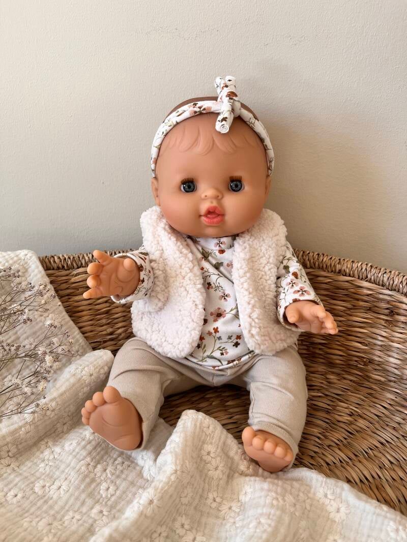 Miunana 4 Set Puppenkleidung Kleidung Kleider für 35-43 cm Baby Puppen, Meerjungfrau Einhorn Muster Puppen Sommer Outfits für 14-17 Inch Baby Doll Geschenke für Mädchen (Puppe Nicht im Lieferumfang