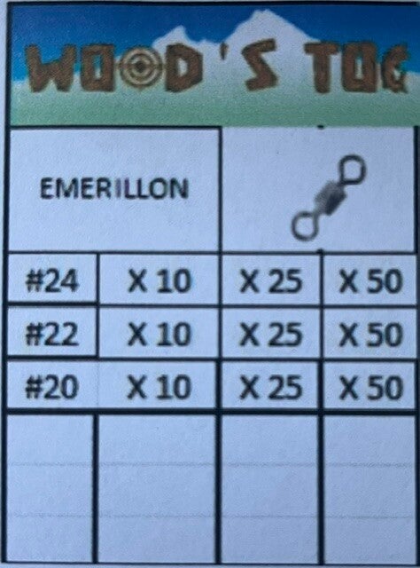 Emerillon rolling -  WOOD'S TOC