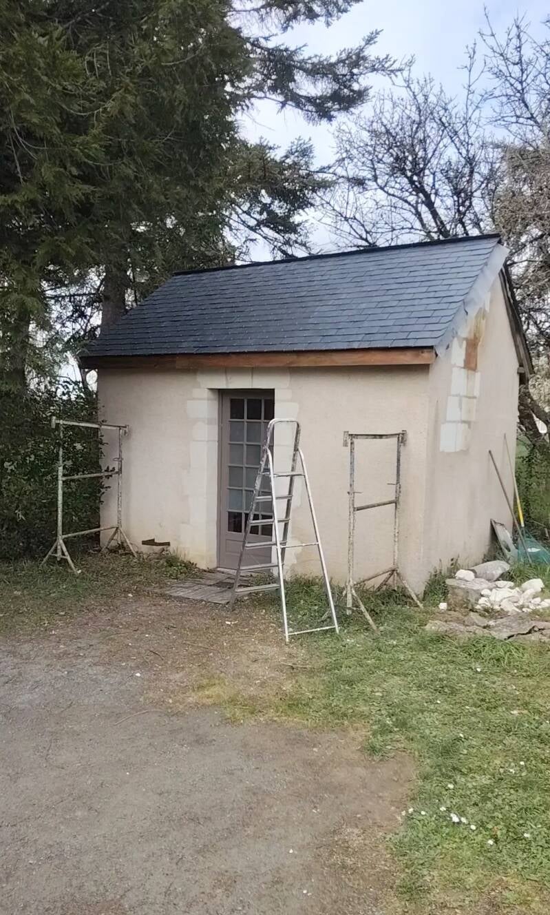 réalisation d'une couverture ardoise naturelle