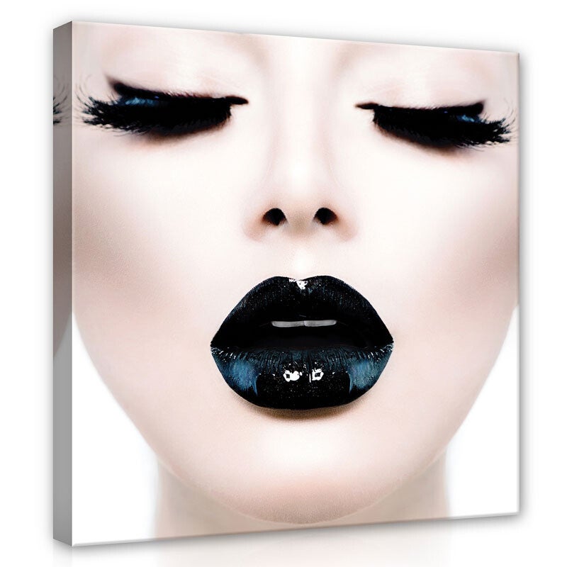 Schilderij Zwarte Make-Up