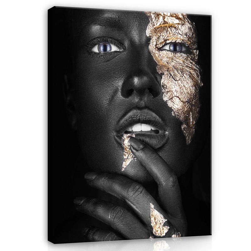 Schilderij Black & Gold