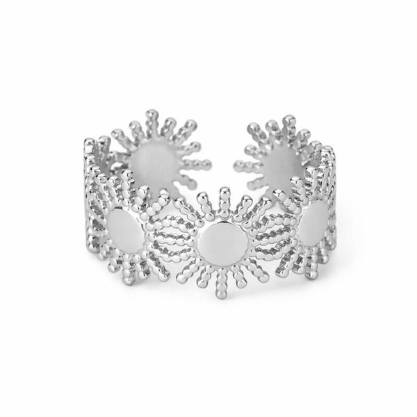 ring - sunshine zilver